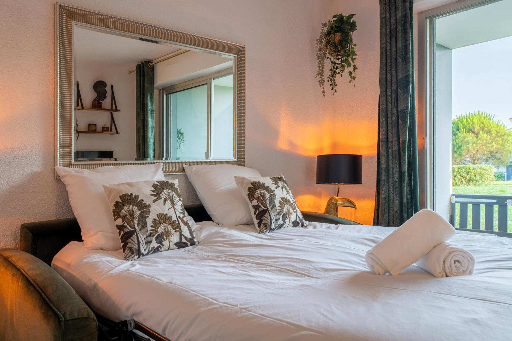 Studio Plage De Capbreton Avec Terrasse Dış mekan fotoğraf