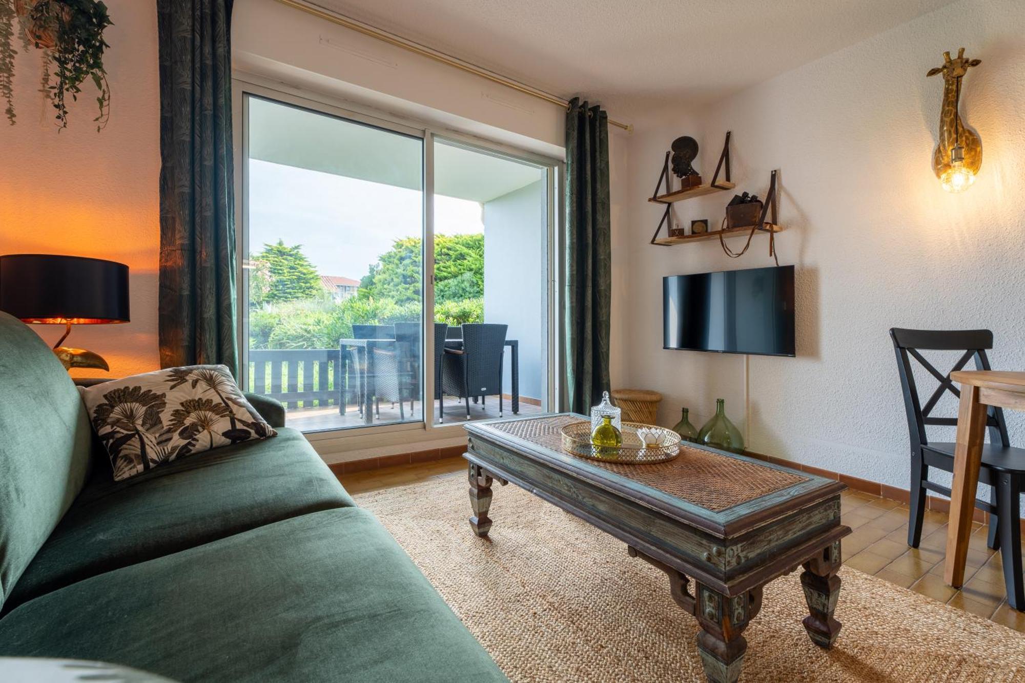 Studio Plage De Capbreton Avec Terrasse Dış mekan fotoğraf